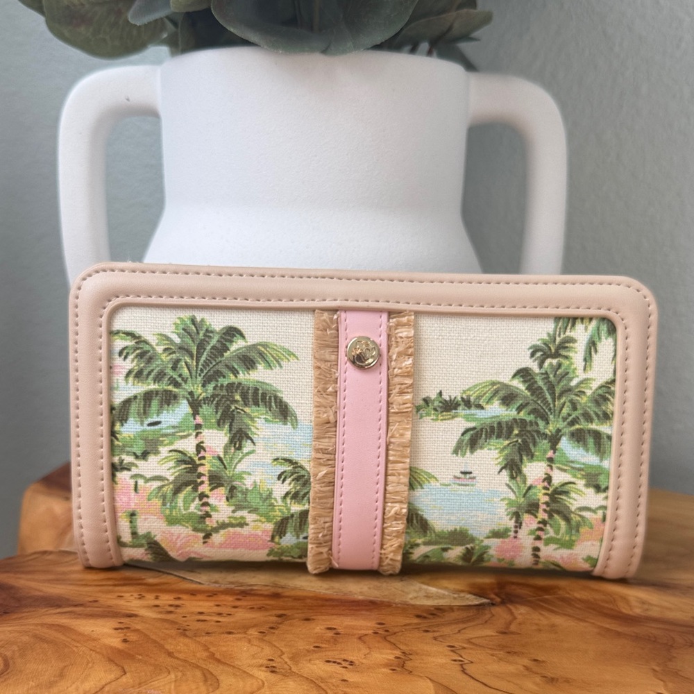 Costal Dreams slim snap wallet